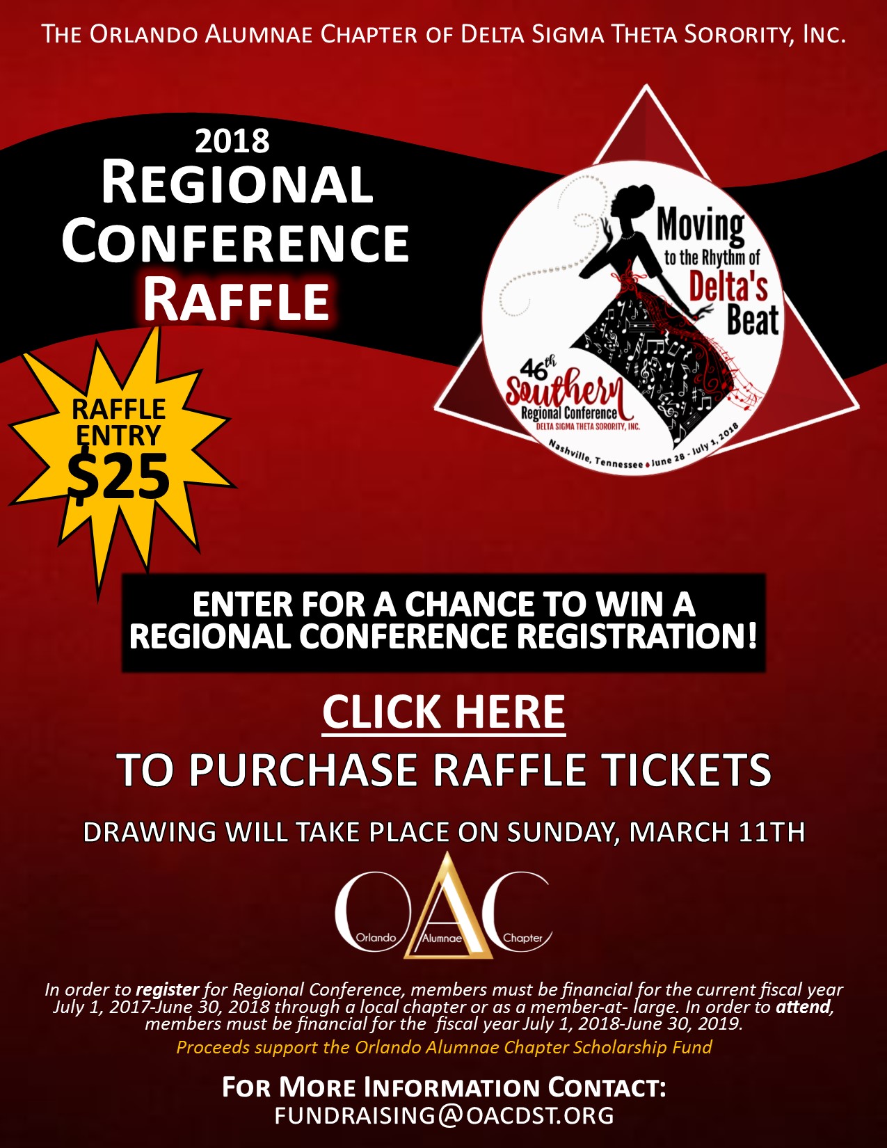 Regional Conference Raffle